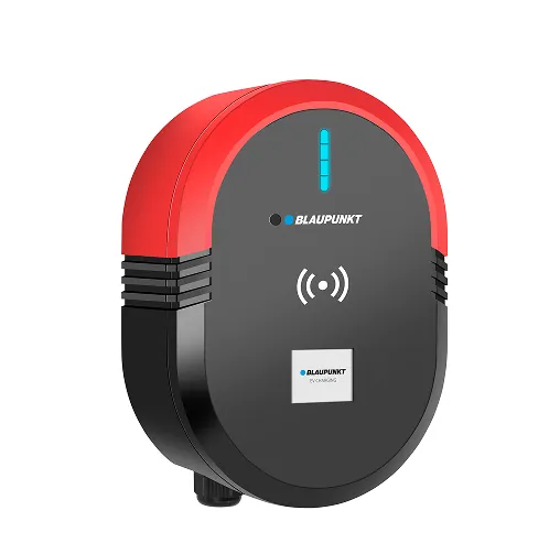 Blaupunkt AC EV charging station front view Type 2