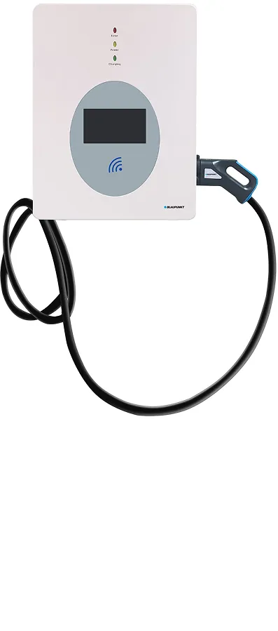 Blaupunkt portable EV charger single phase and three phase