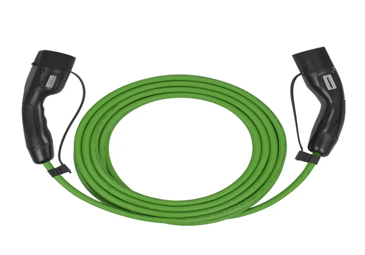 Blaupunkt EV charging cable Type 2 single phase coiled view