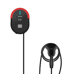 Wall mounted EV charging station for home
